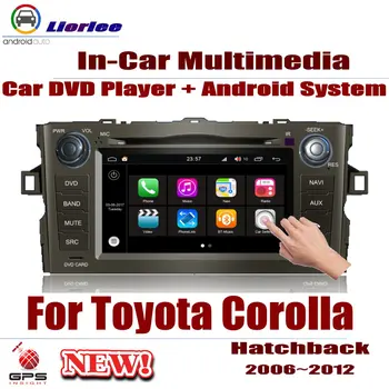 

Car Android System RockChip PX5 1080P IPS LCD Screen For Toyota Corolla (E150) Hatchback 2006-2012 DVD Player GPS Navigation