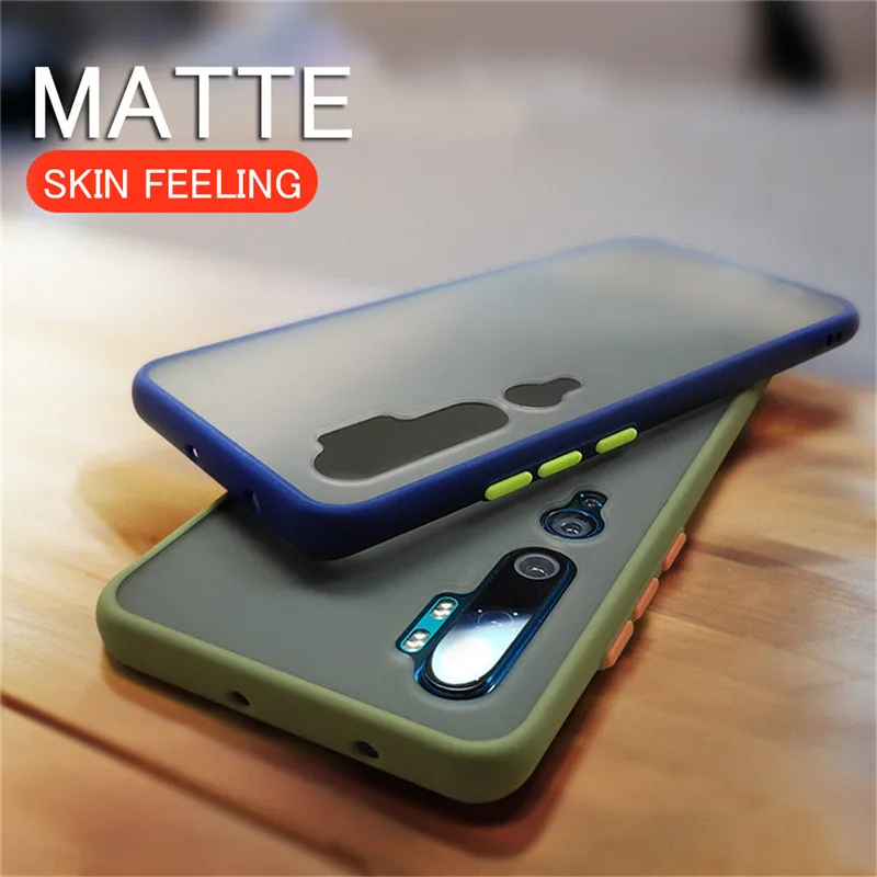 Lovebay Scrub Matte Soft Phone Case For Huawei P30 Mate20 Hard PC Candy Solid Color Shell Pro Back Cover Fundas |