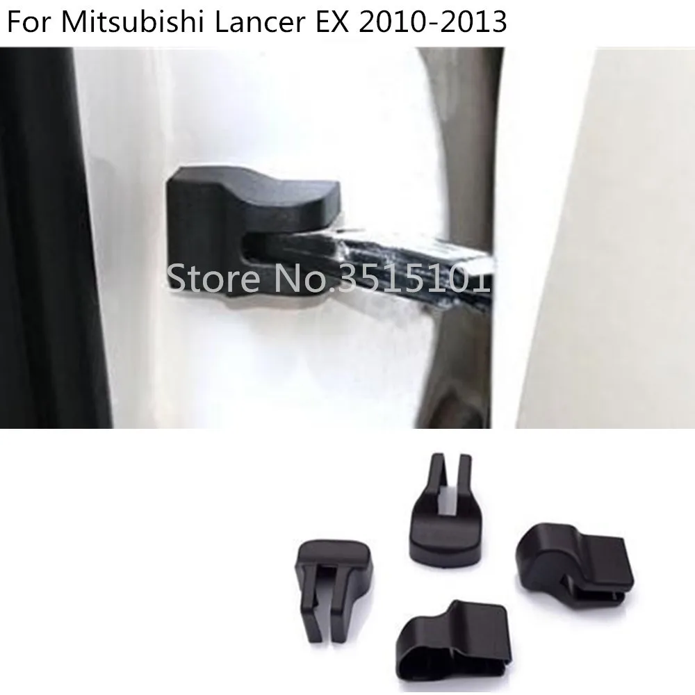 Для Защитные чехлы для сидений, сшитые специально для Mitsubishi Lancer EX 2010 2011 2012 2013 автомобиля анти ржавчина доказательство воды Пластик ключ для дверного замка ключи Пряжка ограничительное устройство отделка 4 шт