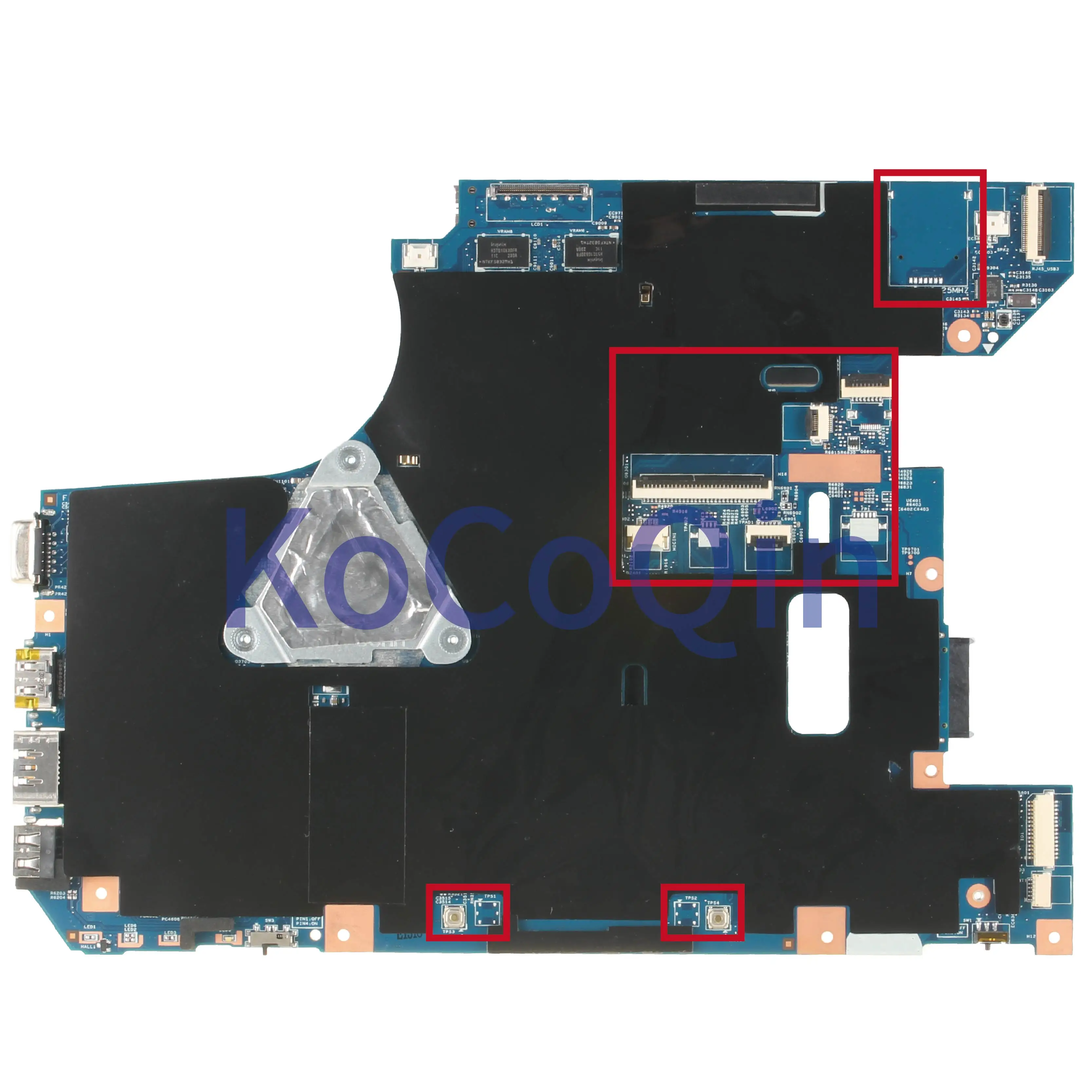 Материнская плата KoCoQin для ноутбука LENOVO V570 B570 Z570 HM65 90000072 10290 4|Материнские платы