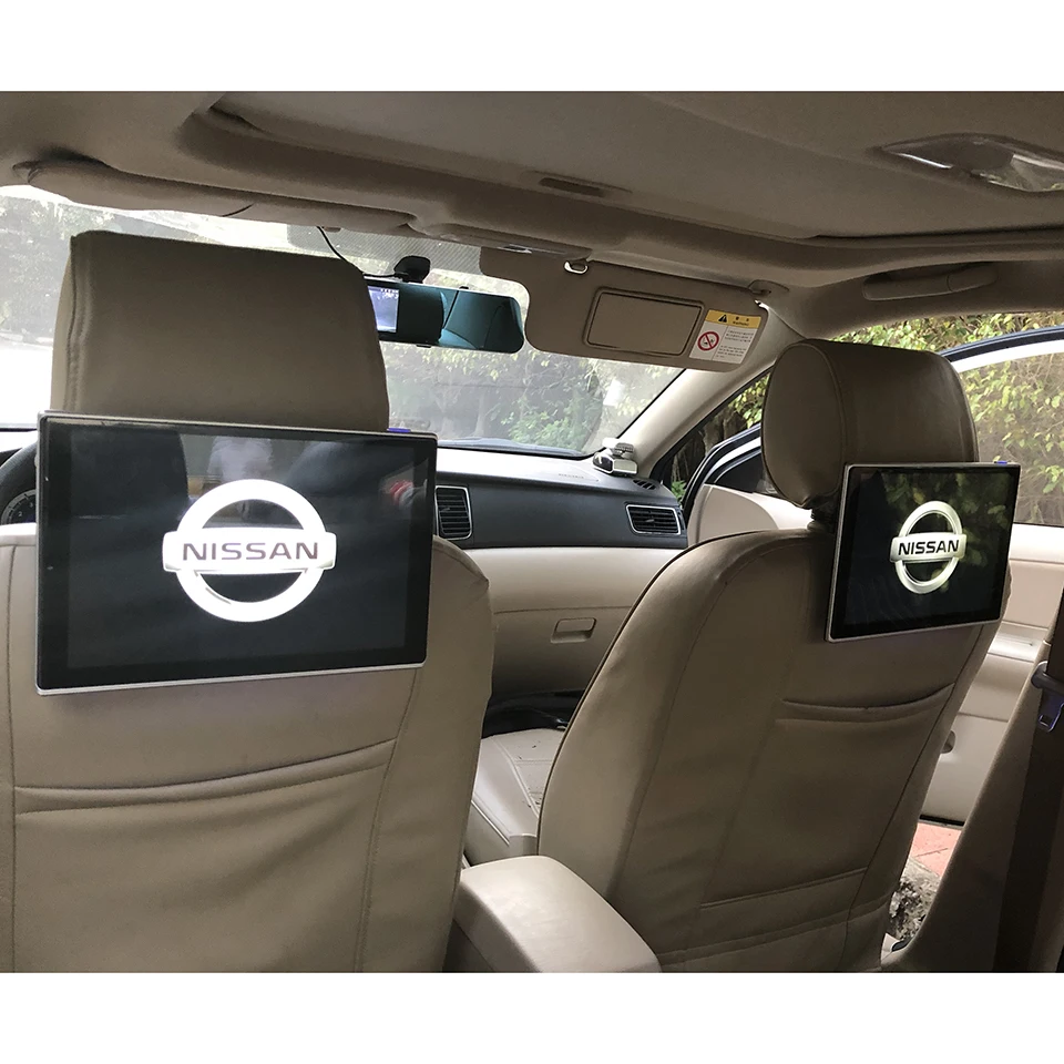11 8 дюймовый автомобильный телевизор ТВ монитор Bluetooth музыкальный подголовник DVD