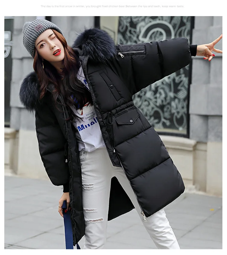 Новая осенняя и зимняя одежда, пуховая хлопковая стеганая одежда в корейском стиле, женская одежда больших размеров