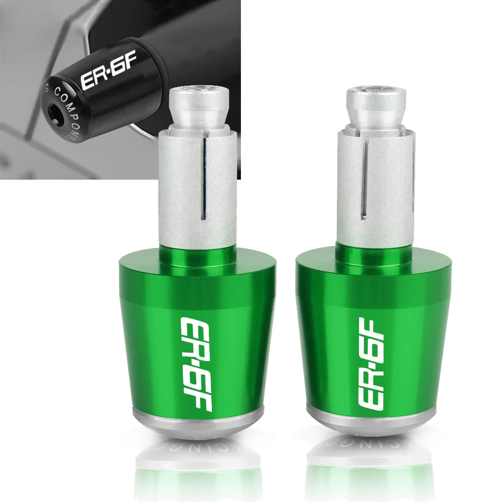 

For KAWASAKI ER6F ER6 F ER6N E R6N 2009-2016 2010 2011 2012 7/8" 22MM Motorcycle Hand Bar Ends Slider Handle Bar End Grips Cap