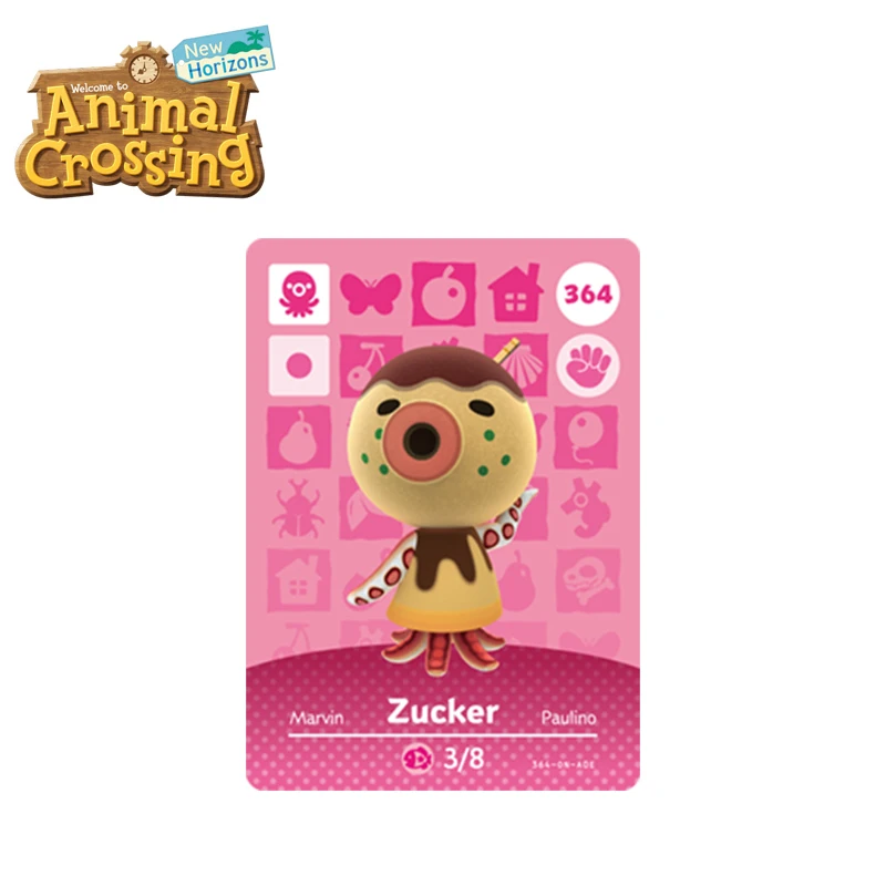 

364 Zucker Best Animal Crossing New Horizons Funniest Villagers Zucker Amiibo Card Animal Crossing Card Series 4