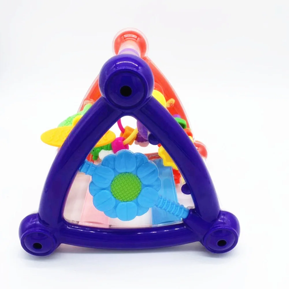 3D трёхугольная погремушка для малышей, Детские захваты, спиннинги, сенсорная игра, развивающая игрушка, Новинка