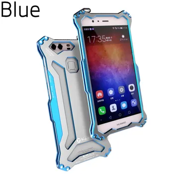 

Aluminum Alloy Protective Metal Full-body Case For Huawei P9 Military Shockproof Heavy Duty Armor Defender Tough Cover Shell