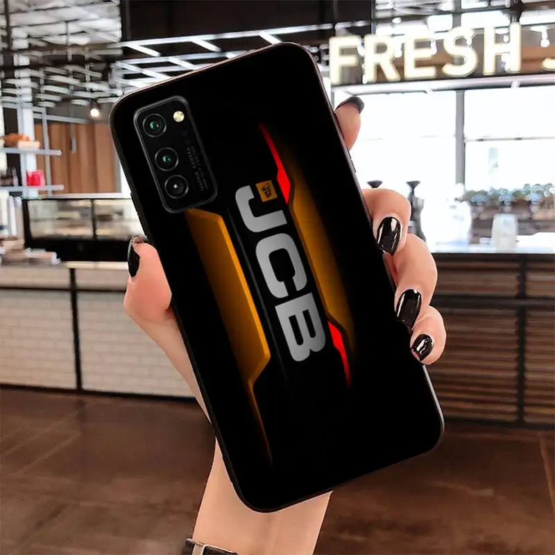 YJZFDYRM JCB excavator мягкий резиновый чехол для телефона Samsung S20 plus Ultra S6 S7 edge S8 S9 S10 5G lite