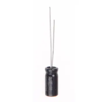 

100 Pcs 1uF 50V 5 x 11mm Radial Aluminum Electrolytic Capacitors