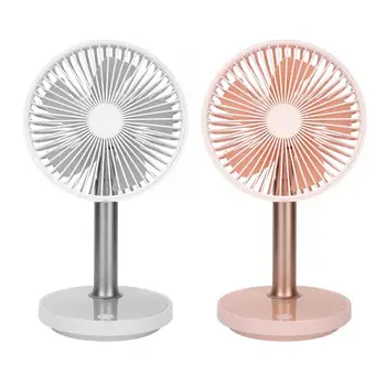 

Air Conditioner Fan 4-Levels Adjustment Silent Portable Desktop Fan with Night Light for Home Office USB Charging Portable Fan