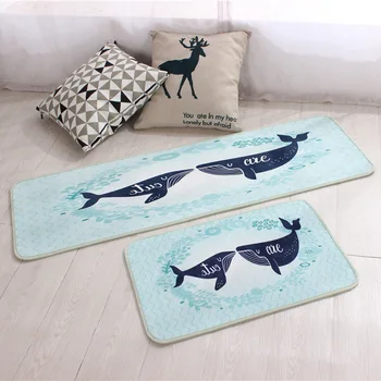 

Long Kitchen Mat Modern Kitchen Rug Bath Floor Mat Carpet Absorbent Bedroom Living Room Floor Mats Home Entrance Doormat