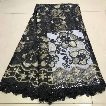 

High Quality French Tulle Lace Fabric For Party dress 2020 Embroidered Nigerian Laces Fabric African Wedding Lace Fabric Bridal