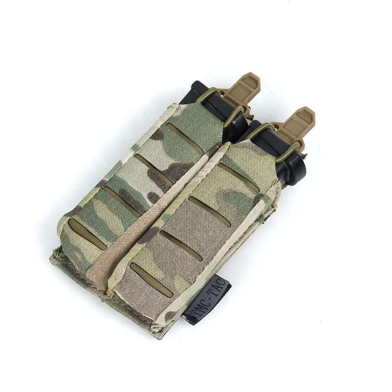 

TMC3395-MC New Molle 9MM STACKABLE DOU PISTOL POUCH Multicam Duplex Mag Pouch