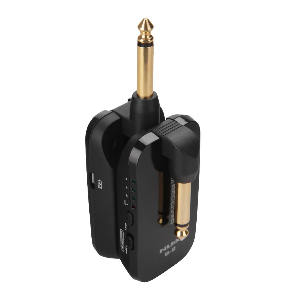

2.4GHz Guitar Bass Wireless Transmitter Receiver Set For Musical Instruments