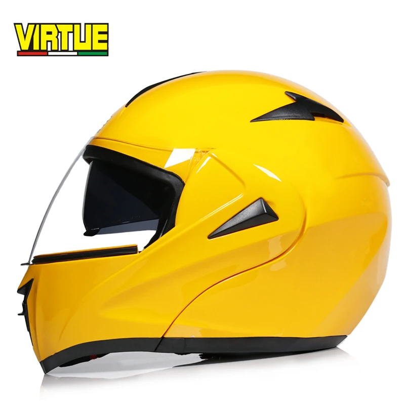 New fashion double lens flip up motorcycle helmet motocross full face helmet racing helmet M L XL XXL - Цвет: a7