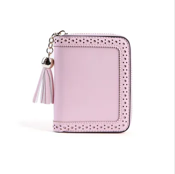 

Womens Leather Tassel Small Mini Wallet Card Coin Purse Clutch Handbag Card & ID Holders Holder Coin Bag Purse Clutch Bag