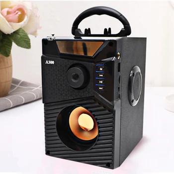 

Big Power Outdoor Bluetooth Speaker Wireless Portable Column Super Bass Sound Subwoofer Music Center Boombox Support AUX TF FM