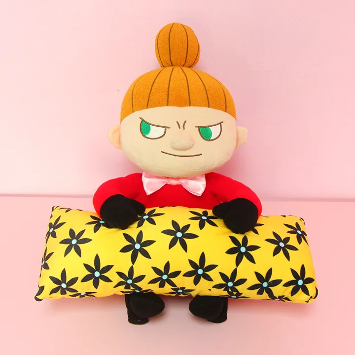 Красный 30 см Moomin Little My плюшевая игрушка мягкая подушка куклы животных подарок на Рождество подарок на день рождения для вашего ребенка - Цвет: Красный