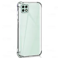 Crystal Clear Shockproof Phone Protector - Soft Silicone Bumper Case for Samsung A22s 5G (1)