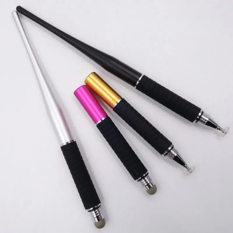High Quality 2 In 1 Capacitive Pen Touch Screen Drawing Pen Stylus for iPho