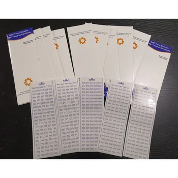 

64/128 PCS Diamond Painting Cross Stitch Tools Bead Container Diamond Embroidery Storage Accessory Mosaic With Smart Sticker