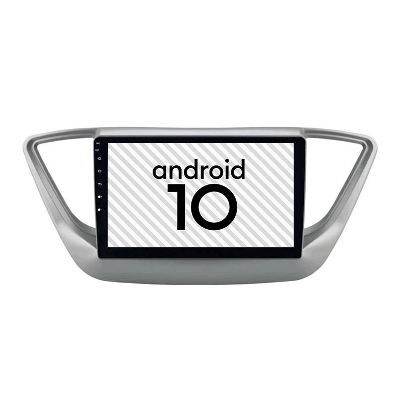 

High performance Smart Car Android 10 Radio for 2016 HYUNDAI Solaris Verna Accent bluetooth GPS Navigation 4G Multimedia 2din