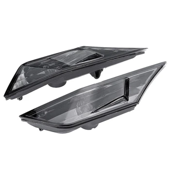 

Smoked Side Marker Signal Lights Marker Lamp Lens Front Side Marker Lights for Honda Civic with 2Pcs LED Light Bulbs