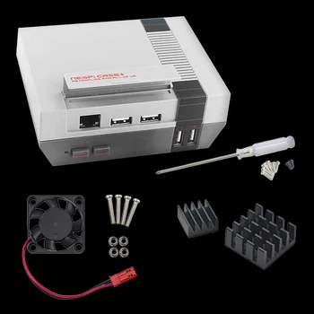 

Elisona Specialized Shell Case Housing with Cooling And Disassemble Tools for Raspberry Pi 3B 2B B+ NESPi