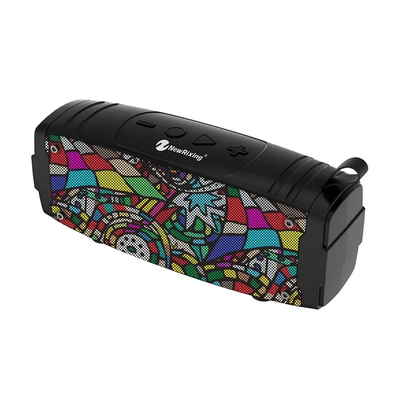 

Portable Bluetooth Speaker Creative Graffiti Wireless Mini Column Phone Computer Outdoor Speaker Stereo Music Surround Subwoofer
