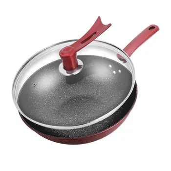 

Non-stick Wok Maifan Stone Household Less Oily Smoke Pan Iron Pan Induction Cooker Gas Universal Cooking Pan Kitchen Pan