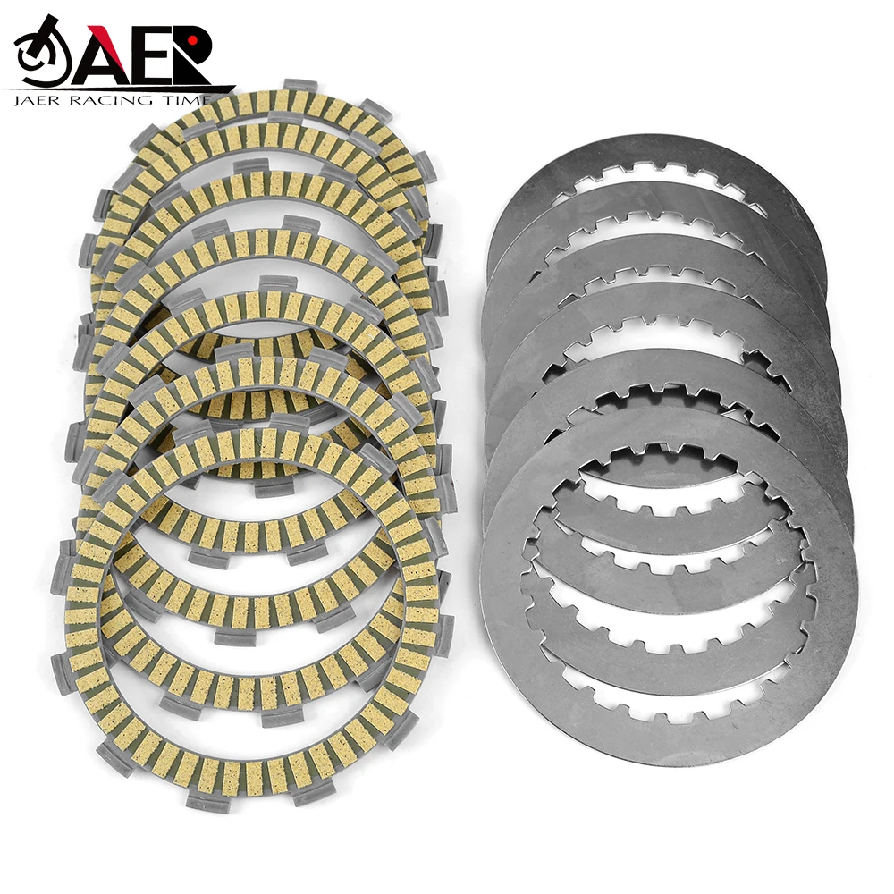 

Clutch Friction Disc Plate Kit for Honda CR125R CR 125 R 1986-1999 22201-KS6-700 22321-KA3-710