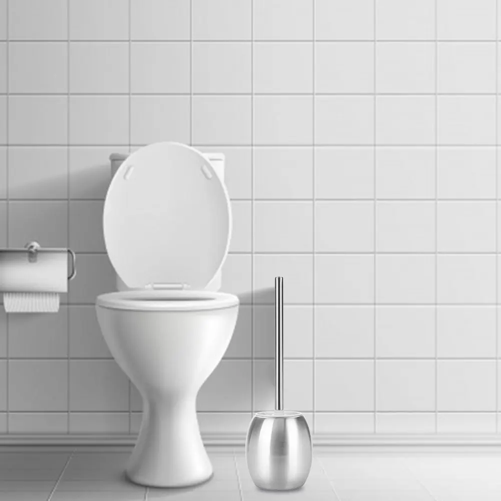 Держатель щетки WC очиститель для туалета Набор ершиков для туалета отель Антибактериальная креативная овальная форма портативный