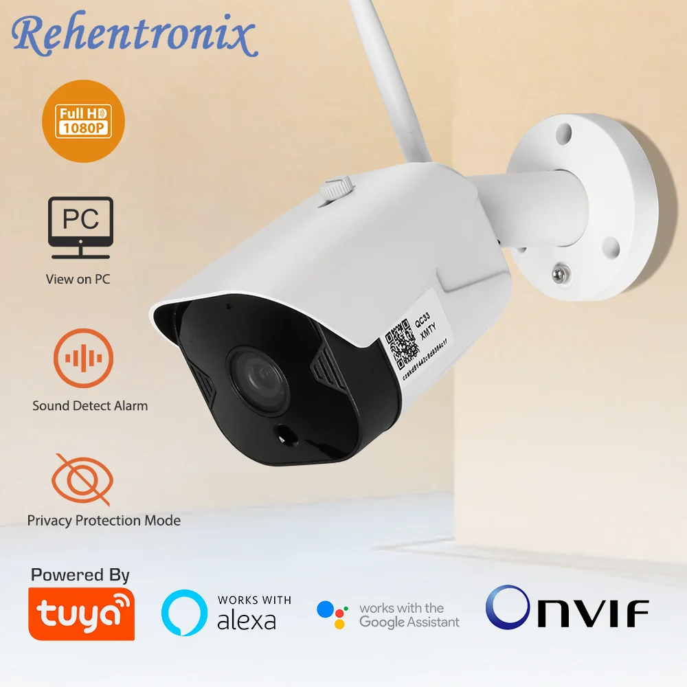 Камера Наружного видеонаблюдения с поддержкой Wi-Fi ONVIF 1080P | Безопасность и защита