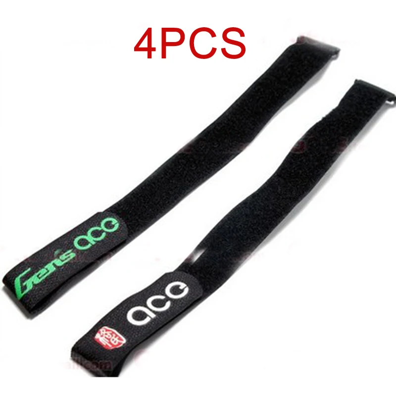 4 шт. 2 5x33 см Lipo аккумулятор кабельные стяжки ремни волшебный пояс фиксированные