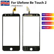 100% testado bem para ulefone ser toque 2 tela de toque digitador vidro painel sensor ulefone touch2 painel sensível ao toque