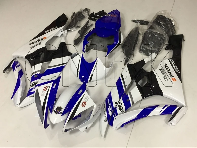YZF600 R6 07 комплекты обтекателей для YAMAHA YZFR6 2007 синий белый черный 2006 - | Автомобили и