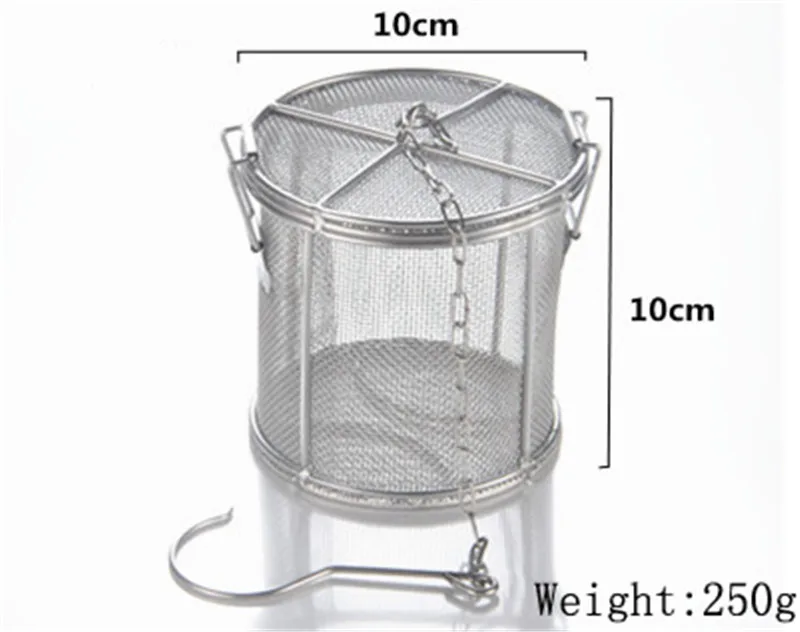 Большая сетчатая решетка из нержавеющей стали контейнер для специй соусов