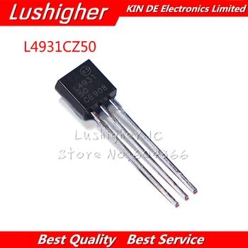 

10pcs L4931CZ50 TO92 L4931CZ L4931 TO-92 L4931CZ50-AP L4931 50