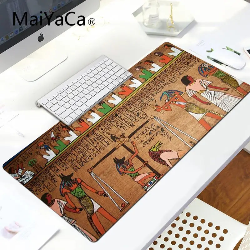 MaiYaCa, лидер продаж, Африканский Древний Египет, Фараон, силиконовый коврик для мыши, игровой ноутбук, игровой коврик для мыши