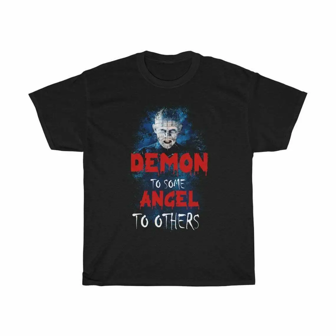 Футболка из фильма Hellraiser с демоном ангелом для других ужасная рубашка G000262 |