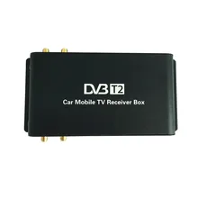 4 чип мобильности 180 км/ч HD DVB-T2(H.264) 4 тюнера Автомобильный цифровой ТВ приемник коробка для России, Таиланда, Сингапура, Индонезии, Колумбии