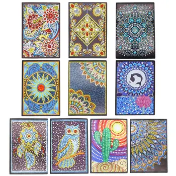 

Creative DIY Diamond Painting Special Shaped Notebook Diary Book A5 Embroidery Cross Stitch Craft Gift