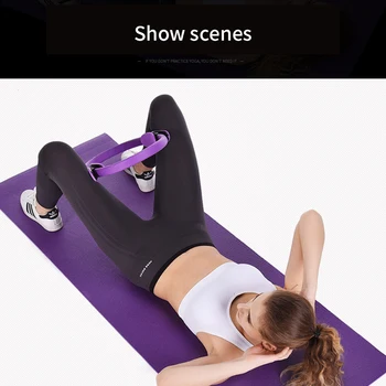 

Pilates Ring Comfortable Handle Non-Slip Durable Sport Training Ring Women Fitness Kinetic Resistance Circle Yoga Pilates Circle