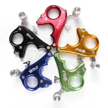 

Toparchery Aluminum Release Aid For Compound Bow 3 Finger Release Aid Compound Bow Trigger Shooting Practicing Outdoor