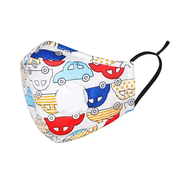 

1pcs Respirator Child Mask PM2.5 Filter Mask Non Woven Fabric Mask With Breath Valve Anti Dust Mouth Muffle Mouth Mask