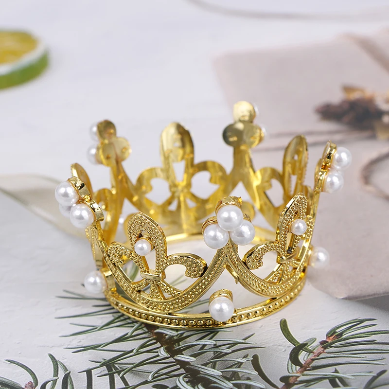 Jewelry Accessories Hair Accessory Hair Headdress Bridal Headwear Hair Band Crown 1PC Mini Crown Princess Tiaras