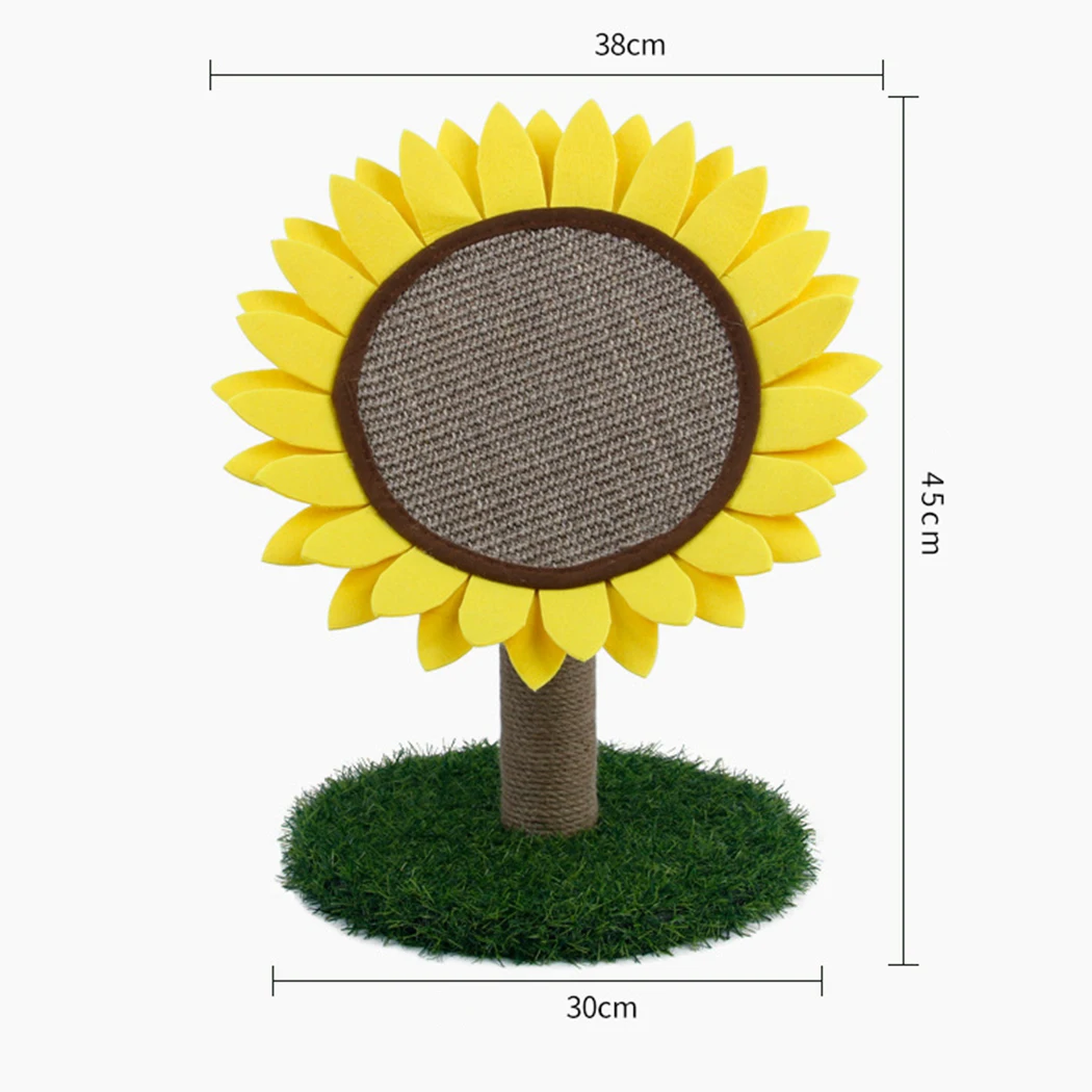 sunflower scratching post