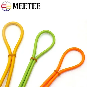 

3Meters 8mm Eco-Friendly Round Elastic Cord Soft Stretch Elastic Bands Rope Strapping Binding DIY Garment Accessories CD114