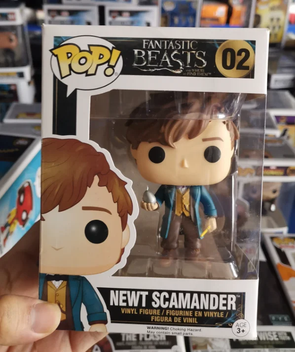 Funko Pop с фантастическими животными и где их найти 10 см NEWT SCAMANDER NIFFLER Thestral Pickett виниловые фигурки модель игрушки
