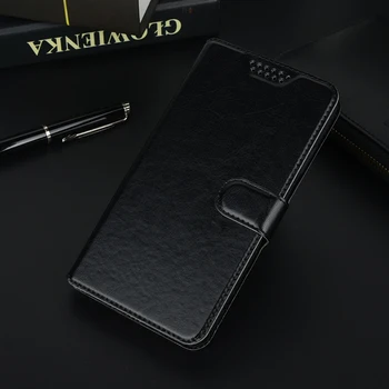 Перейти на Алиэкспресс и купить Кожаный чехол-книжка Чехол Для Vodafone Smart N10 V10 C9 E9 X9 V8 N8 E8 N9 Lite чехол для телефона мягкий силиконовый чехол-бумажник чехол
