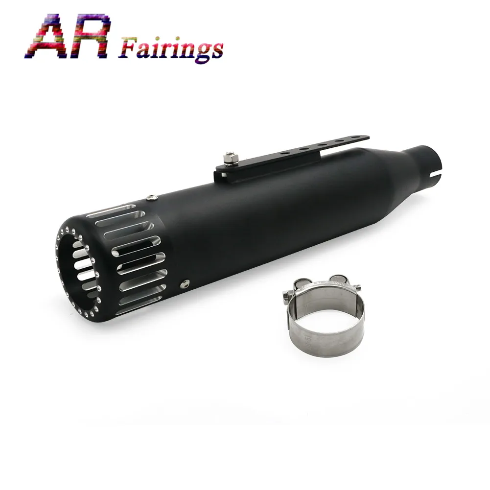 

Motorcycle 51mm Slip-On Exhaust No Muffler Pipe Fit For Harley Sportster 883 1200 Forty Eight Seventy Two Iron 883 XL1200 XL883